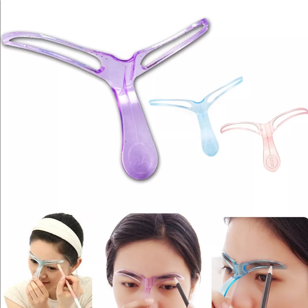 🔥 Brand new easy eyebrow stencil shaping diy